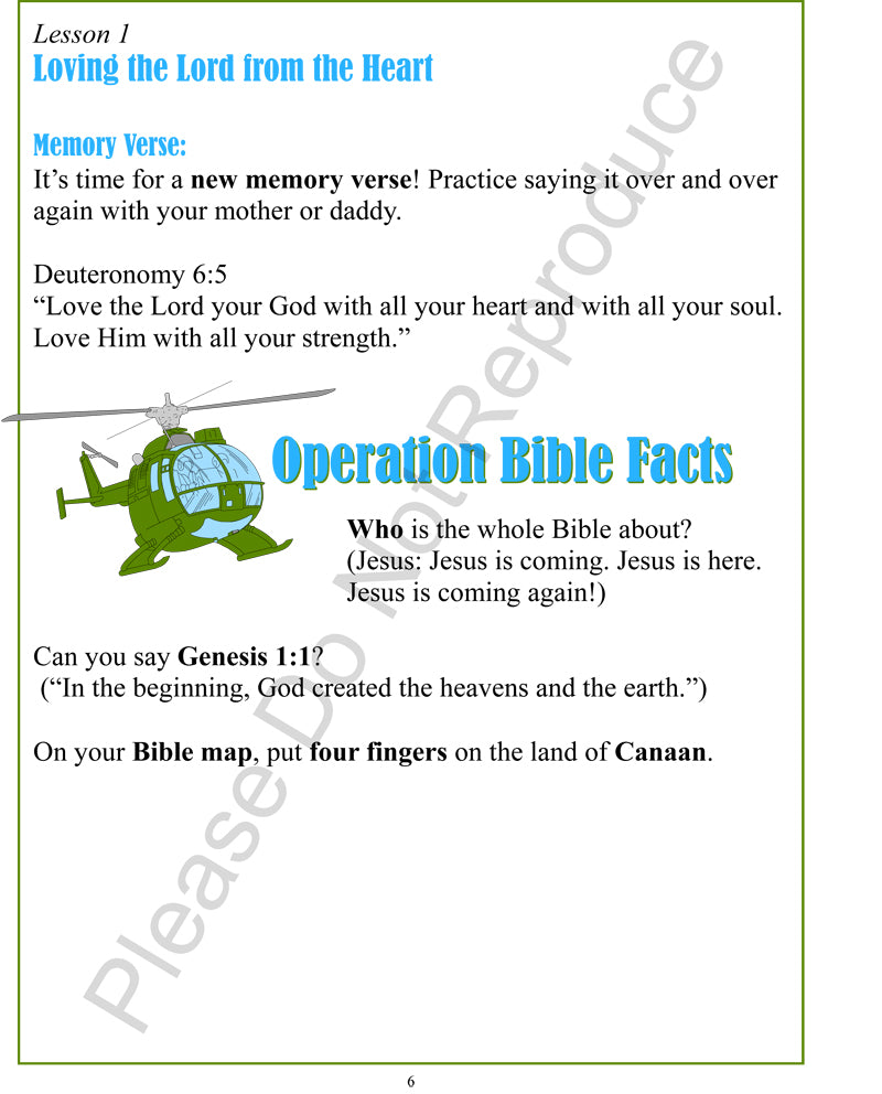 I'm In the Lord's Army - Deuteronomy-Ruth