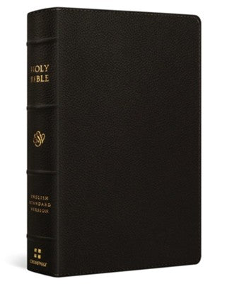 ESV Giant Print Personal Size Bible Deep Brown Buffalo Leather