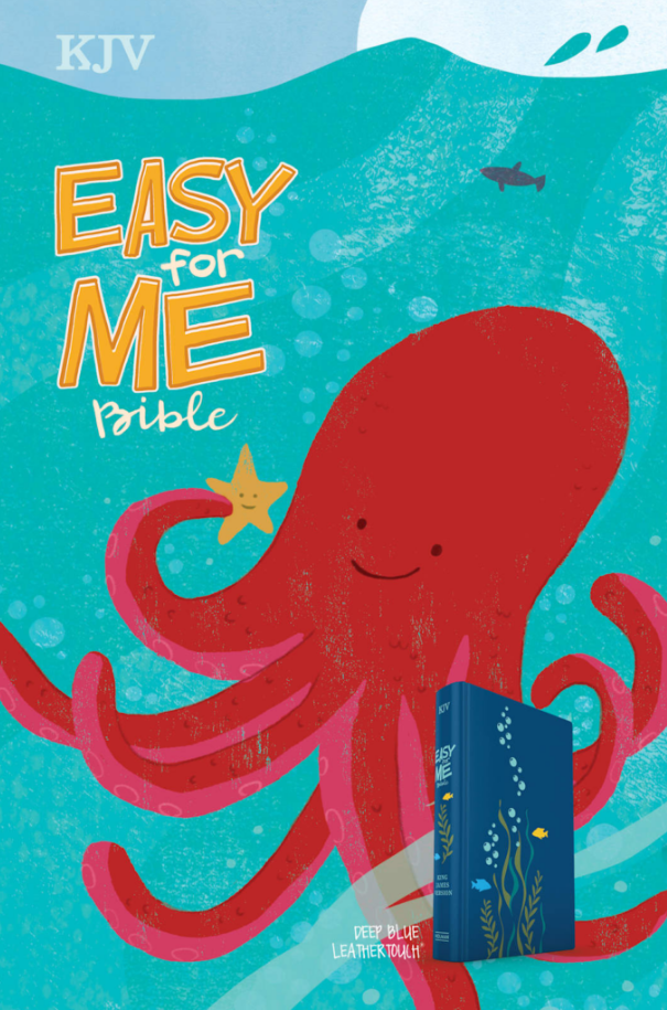 KJV Easy-For-Me Bible for Early Readers Deep Blue LeatherTouch