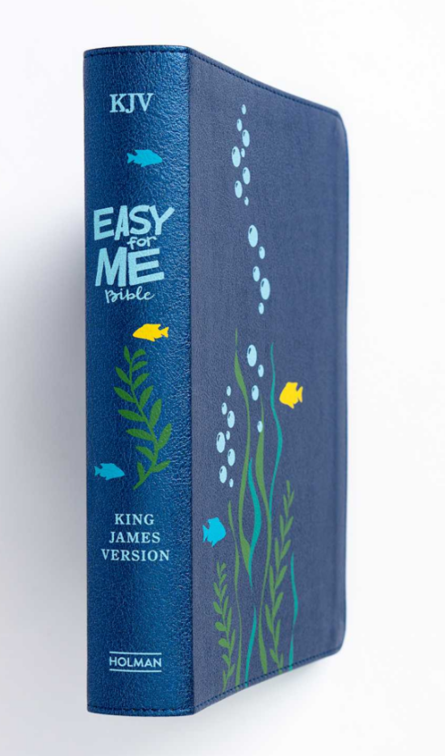 KJV Easy-For-Me Bible for Early Readers Deep Blue LeatherTouch