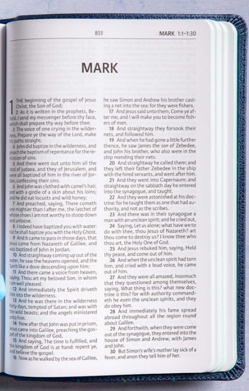 KJV Easy-For-Me Bible for Early Readers Deep Blue LeatherTouch