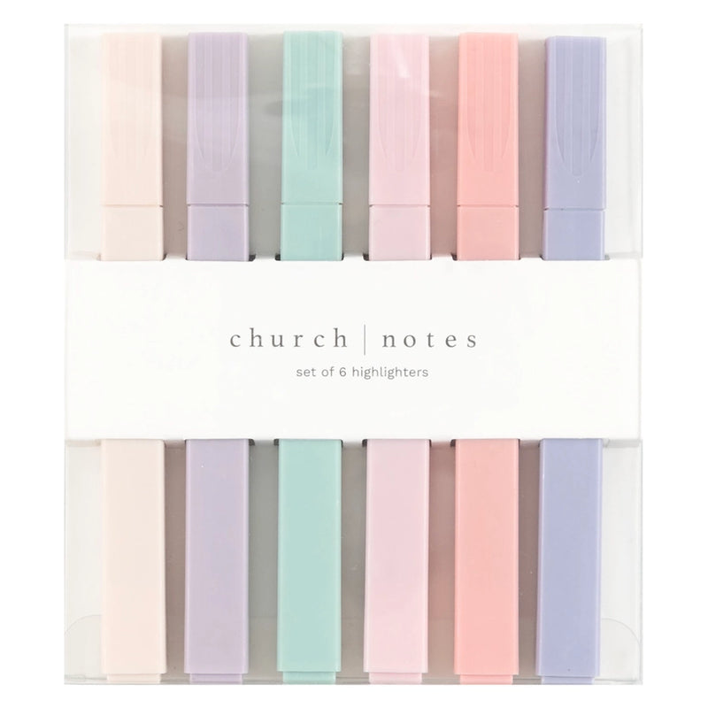 Pastel Highlighter Set from Church Notes