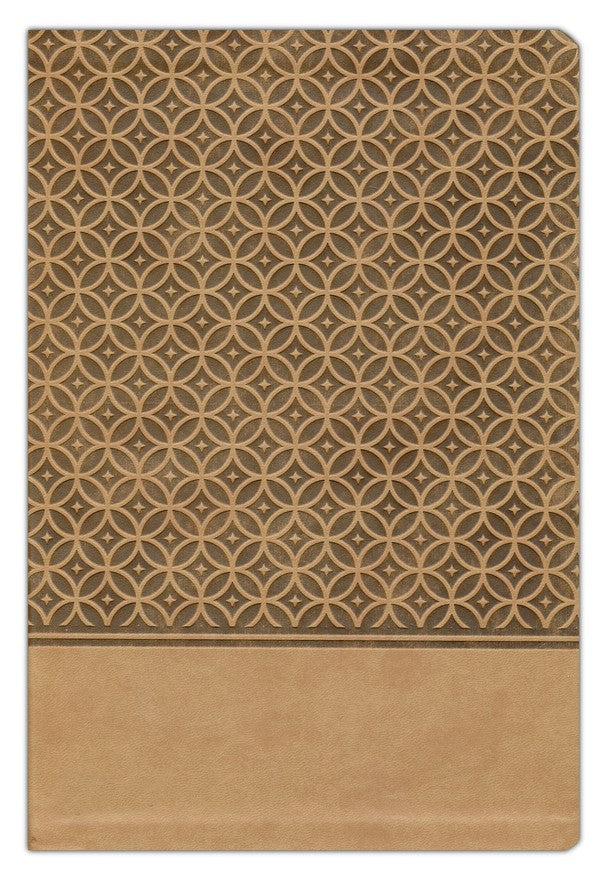 KJV LP Study Bible Tan Leathersoft Indexed