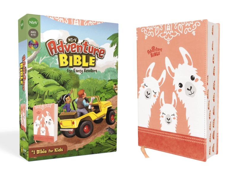 NIrV Adventure Bible for Early Readers,  Coral Leathersoft, Indexed