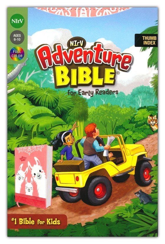 NIrV Adventure Bible for Early Readers,  Coral Leathersoft, Indexed