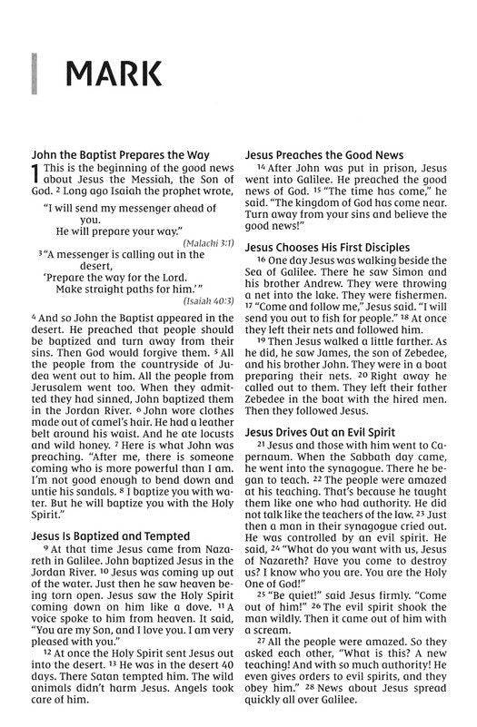 NIrV Bible for Kids, Large Print, Pink Leathersoft