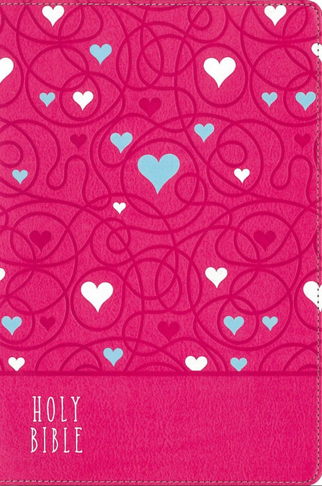 NIrV Bible for Kids, Large Print, Pink Leathersoft