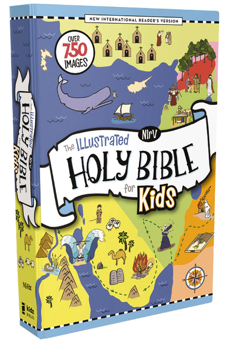 NIrV Illustrated Bible for Kids, Hardback