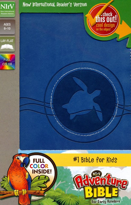 NIrV Adventure Bible Early Readers Blueberry DuoTone