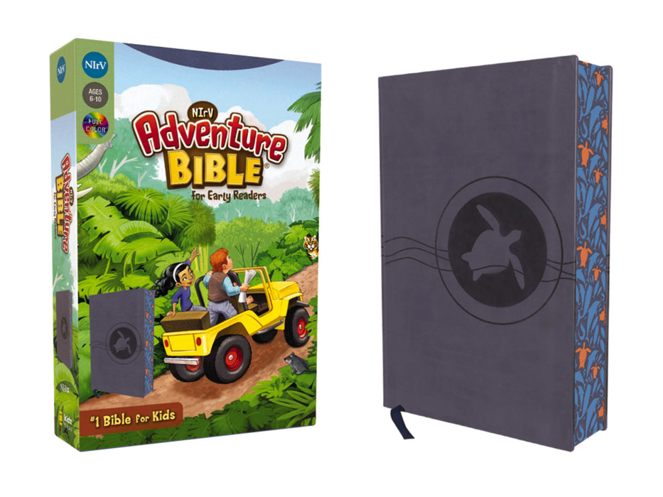 NIrV Adventure Bible Early Readers Blueberry DuoTone