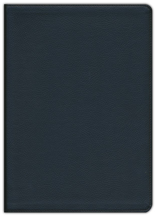 Legacy Standard Inside Column Reference Bible , Black Faux Leather, Indexed