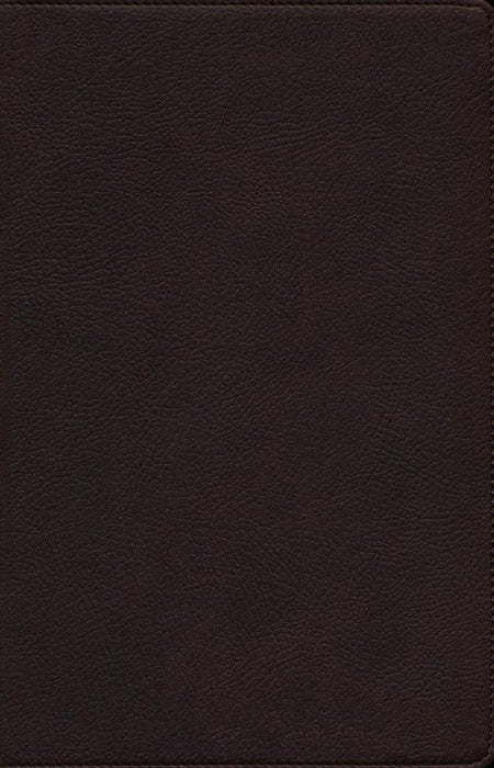 Legacy Standard 2 Column Verse-by-Verse Bible, Brown Faux Leather, Indexed