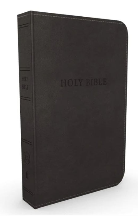 KJV Deluxe Gift Bible Black Leathersoft