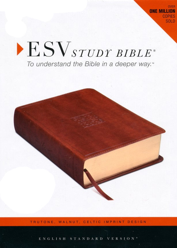 ESV Study Bible - Walnut TruTone