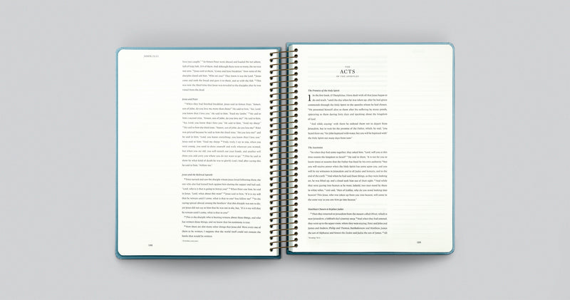 ESV Spiral-Bound Journaling Bible: New Testament Artist Edition