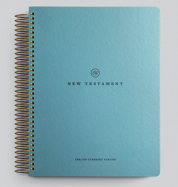 ESV Spiral-Bound Journaling Bible New Testament (top)