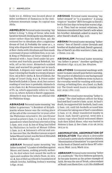 Ultimate Bible Dictionary