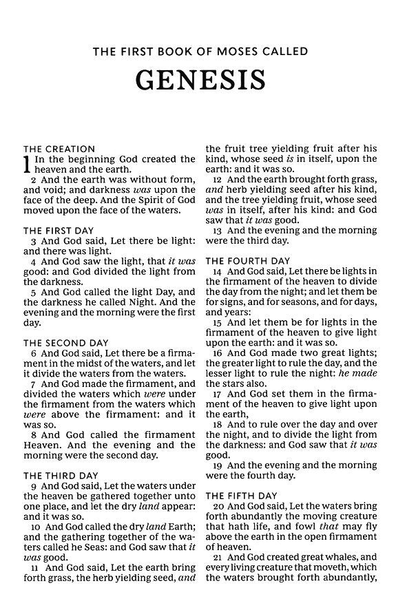 KJV Giant Print Thinline Bible Tan Leathersoft Vintage Series