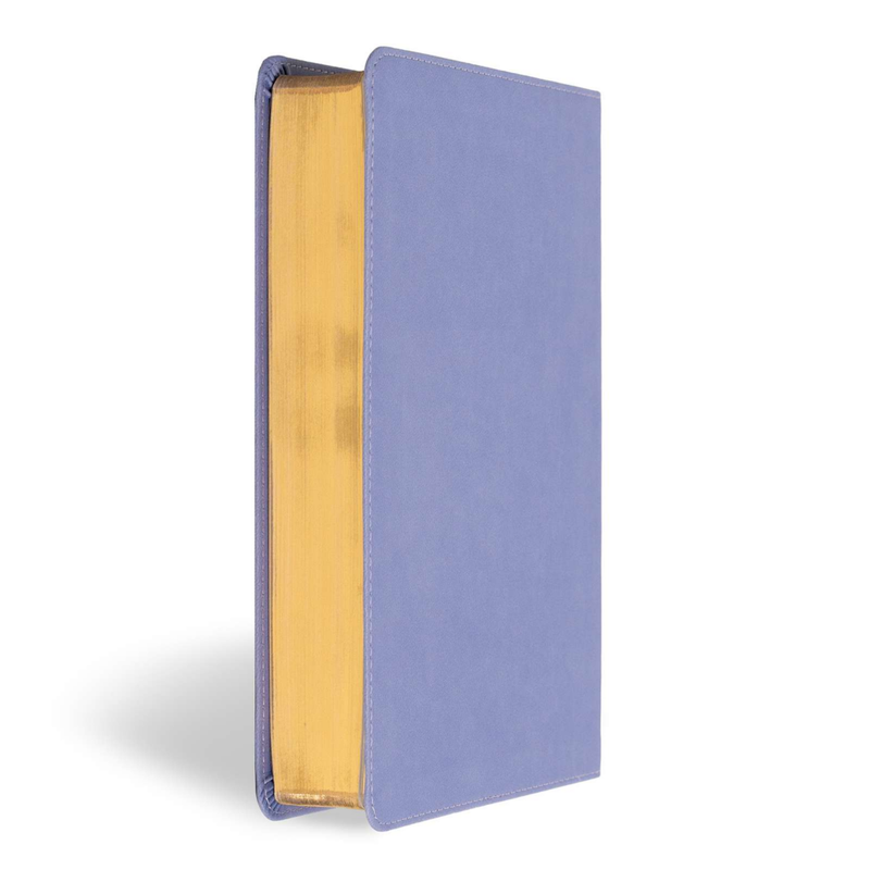 KJV Personal Size Giant Print Bible, Lavender Leathertouch