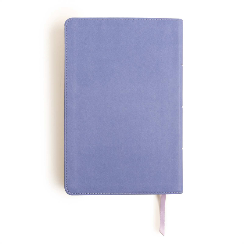 KJV Personal Size Giant Print Bible, Lavender Leathertouch
