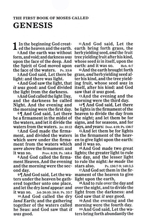 KJV Large Print Personal Size Reference Bible, Navy LeatherTouch Indexed