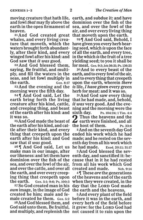 KJV Large Print Personal Size Reference Bible, Navy LeatherTouch Indexed