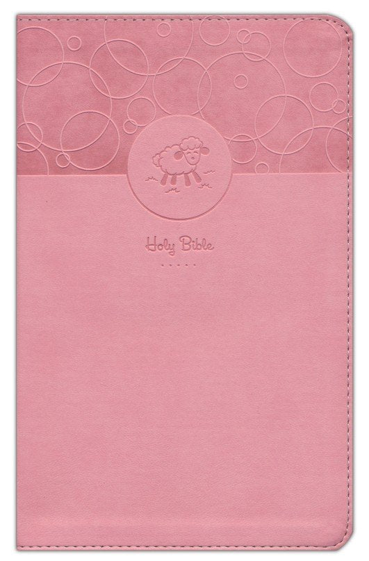 NIV Baby Gift Bible, Pink Leathersoft