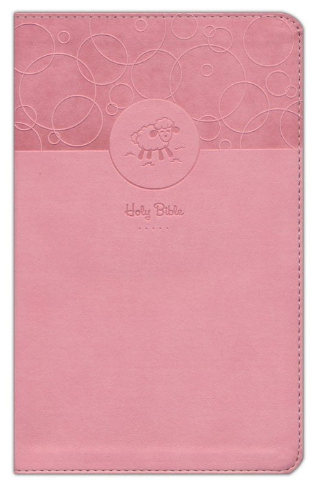 NIV Baby Gift Bible, Pink Leathersoft