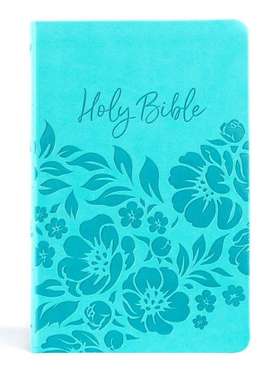 KJV Value Edition Thinline Bible Teal Leathertouch
