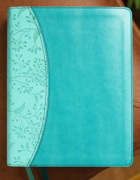 NIV Beautiful Word Bible, Updated Edition, Teal Leathersoft