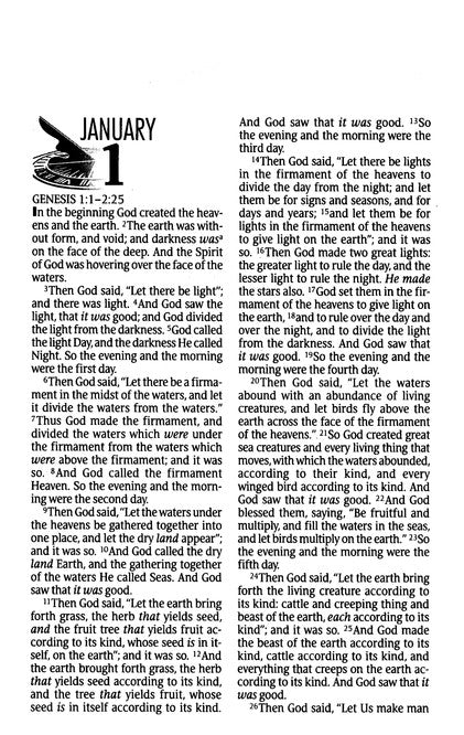 The One Year Bible - NKJV