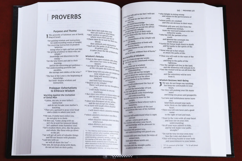 NIV Church Bible Black (Pew)