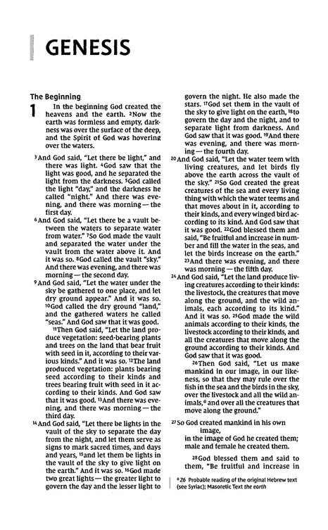 NIV Church Bible Black (Pew)