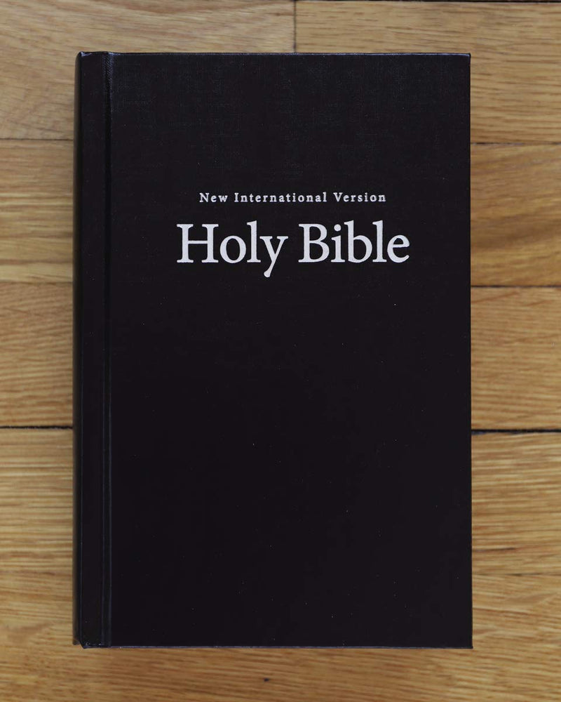 NIV Pew & Worship Bible Large Print Black (Church Bible)