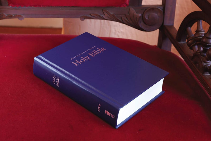 NIV Pew & Worship Bible Large Print Navy