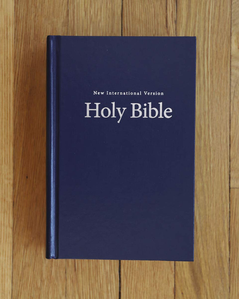 NIV Pew & Worship Bible Large Print Navy