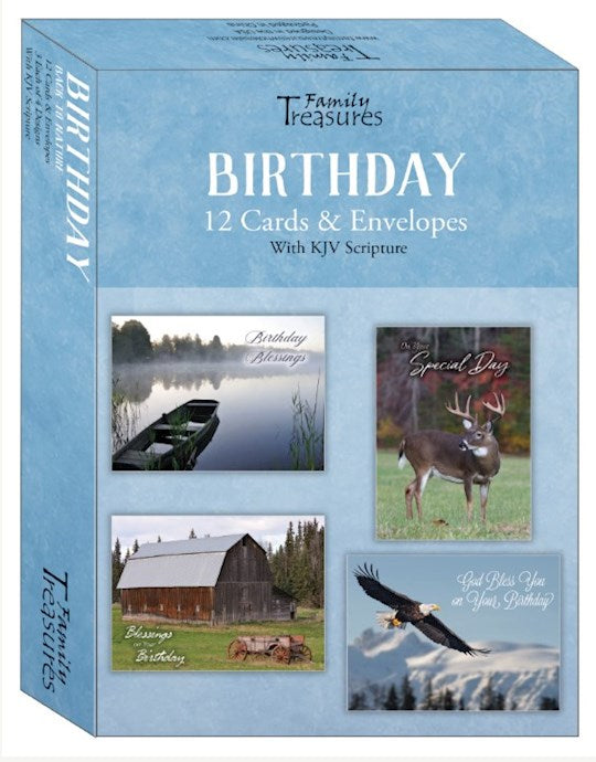 Boxed Cards - Birthday: Back to Nature