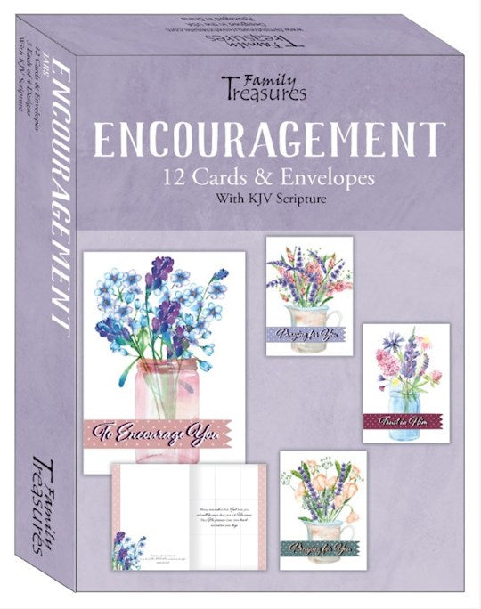 Boxed Cards - Jars - Encouragement