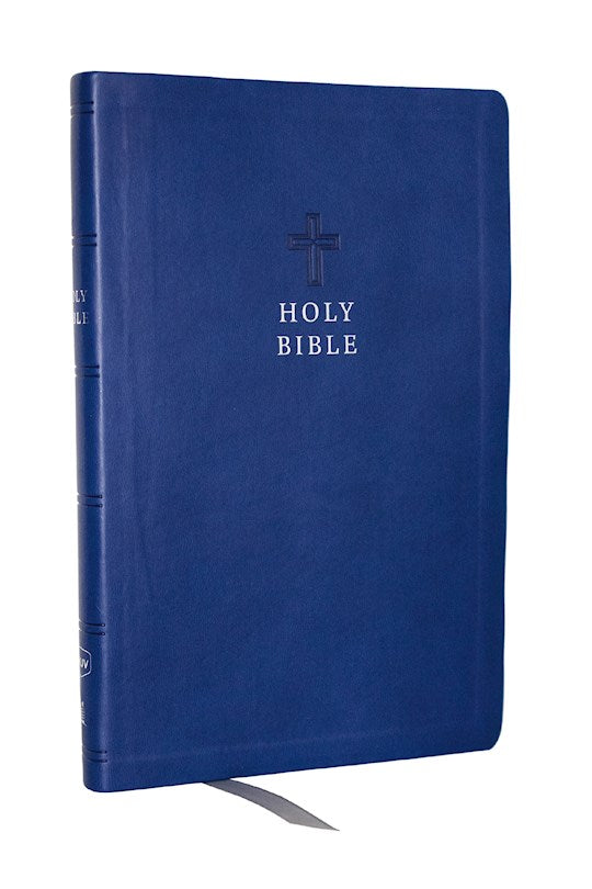 KJV Value Ultra Thinline Bible Blue Leathersoft