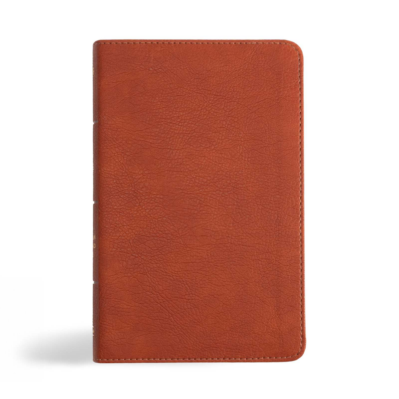 NASB Personal Size Bible 2020 Burnt Sienna Leathertouch