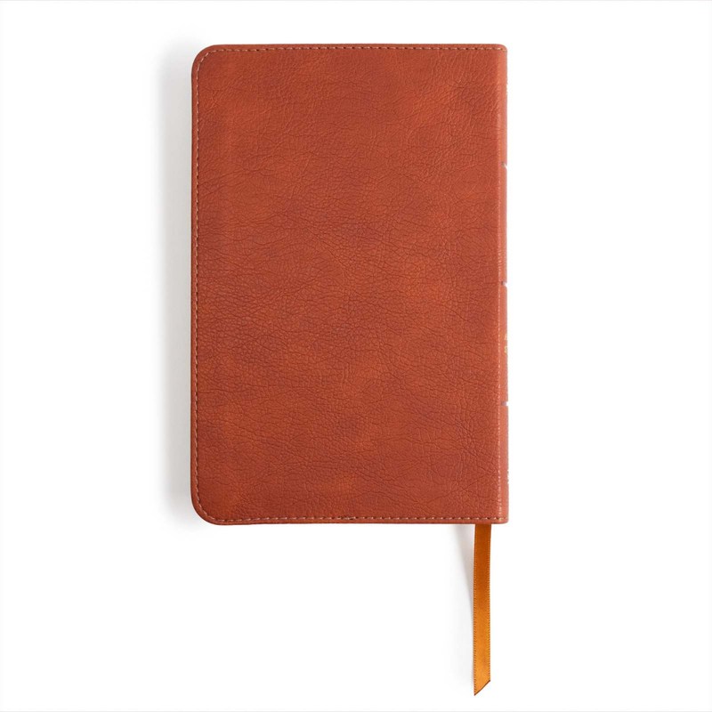 NASB Personal Size Bible 2020 Burnt Sienna Leathertouch