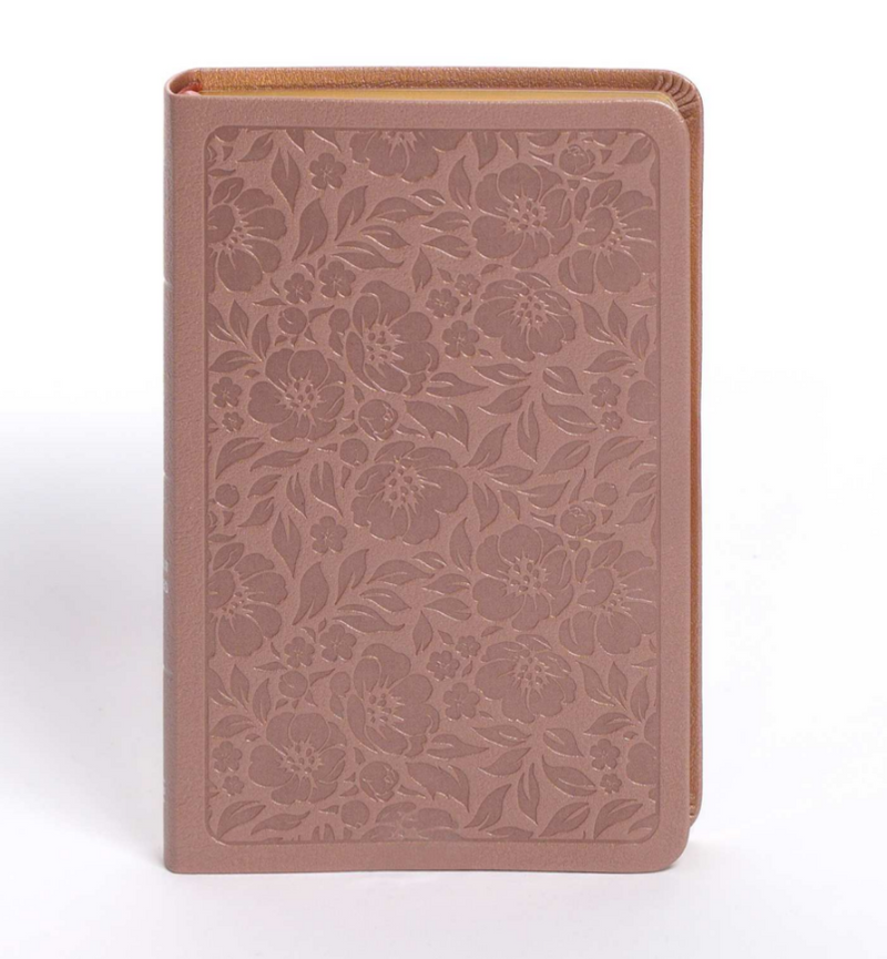 NASB Personal Size Bible 2020 Rose Gold Leathertouch