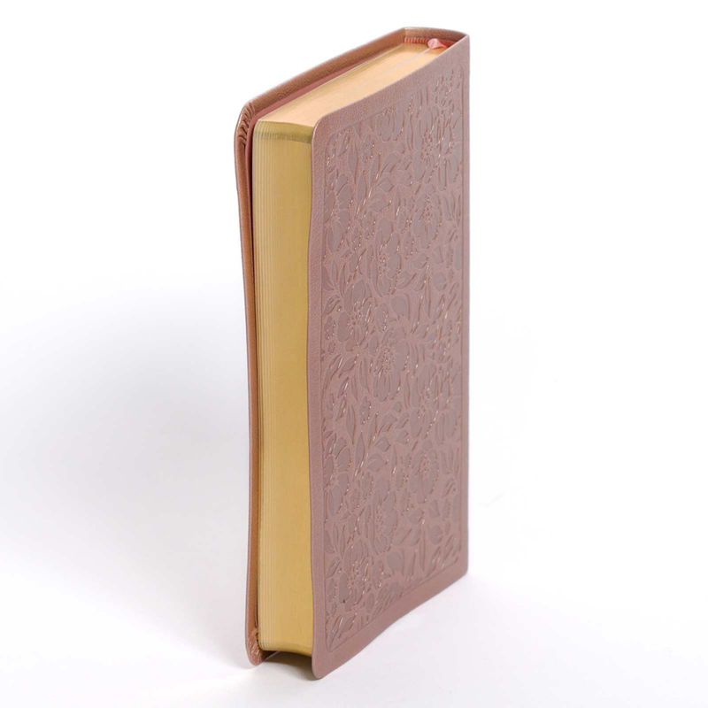 NASB Personal Size Bible 2020 Rose Gold Leathertouch