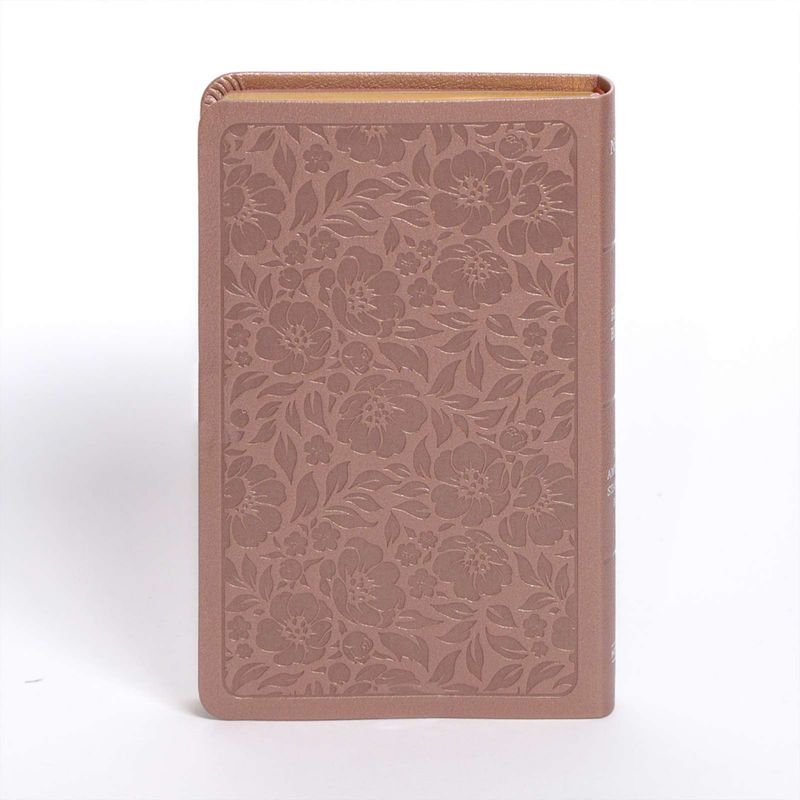 NASB Personal Size Bible 2020 Rose Gold Leathertouch