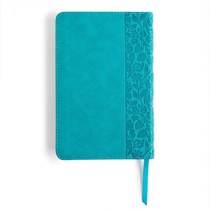 NASB Personal Size Bible 2020 Teal Leathertouch