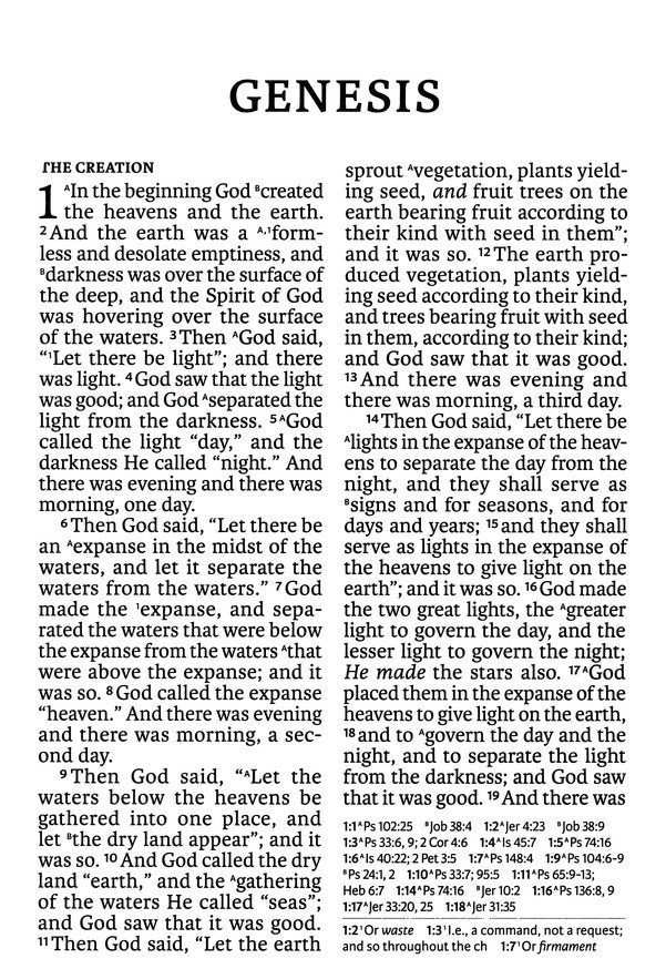 NASB Super Giant Print Reference Bible - Burgundy LeatherTouch, 2020 Text