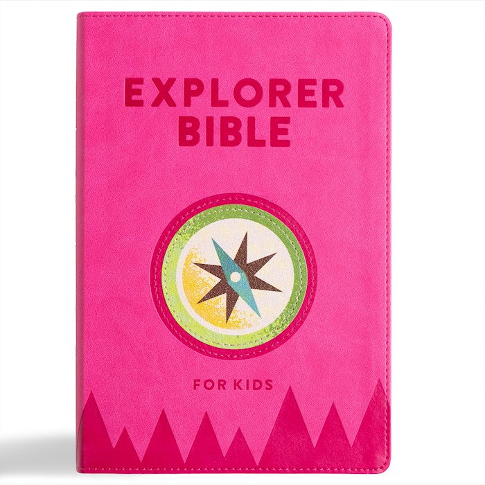 KJV Explorer Bible for Kids Bubblegum Pink Leathertouch Indexed