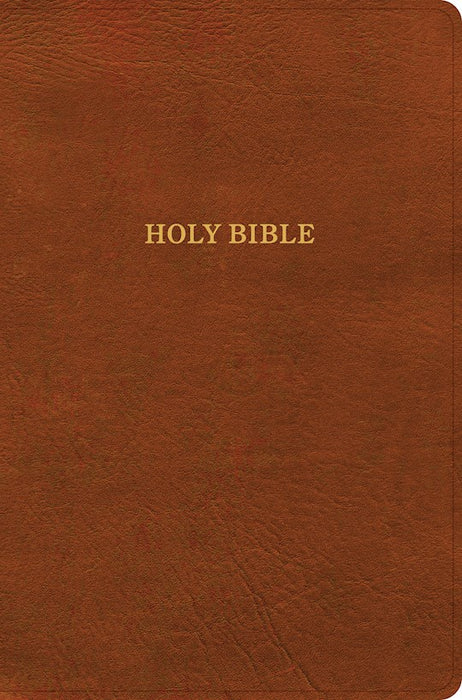 KJV Giant Print Ref Bible Burnt Sienna LeatherTouch