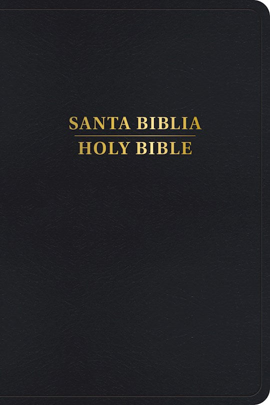 RVR 1960/KJV Bilingual Bible (RVR 1960/KJV Santa Biblia Bilingue Indice) Black Imitation Indexed