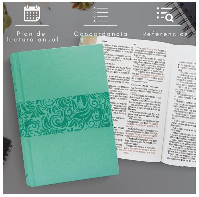 RVR 1960 Biblia para Regalos y Premios (RVR 1960 Gift And Award Bible) Teal Leathertouch